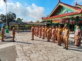 KOORDINASI RUTIN DAN APEL  PAGI HARI SENIN 18 MEI 2026 DI KALURAHAN KARANGMOJO